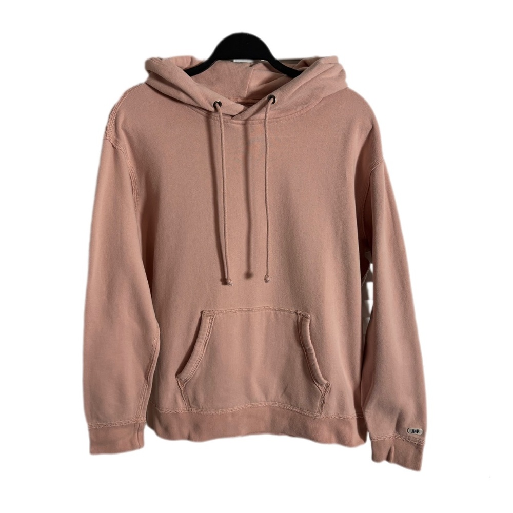 Abercrombie & Fitch Women’s Light Pink Hoodie/Sweatshirt SZ M Vintage